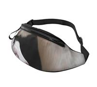 Cute Goat Mother Printed Personalized Waist Bag, Lightweight and Versatile Crossbody Bag for Everyday and Outdoor Adventures