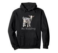 Cute Goat No Kidding Adorable And Funny Pullover Hoodie