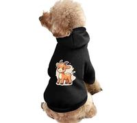Cute Goat Printed Dog Hoodie Breathable Soft Cat Sweatshirt for Small Medium Large 2XL
