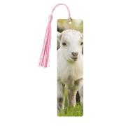 Cute Goat Wooden Bookmark Perfect Decoration for Bookmarks Lovers Students Reading Book Club