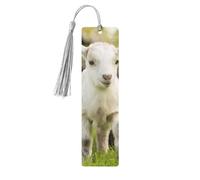 Cute Goat Wooden Bookmark Perfect Decoration for Bookmarks Lovers Students Reading Book Club