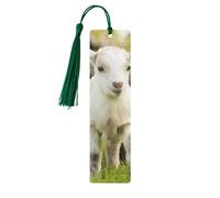 Cute Goat Wooden Bookmark Perfect Decoration for Bookmarks Lovers Students Reading Book Club