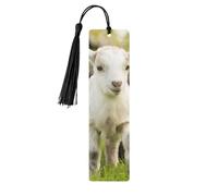 Cute Goat Wooden Bookmark Perfect Decoration for Bookmarks Lovers Students Reading Book Club