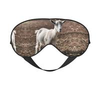 Cute Goat01 Eye Mask for Sleeping, Sleeping Mask Blocking Out Light Perfectly for Women and Men, Soft and Comfortable Blindfold for Travelling