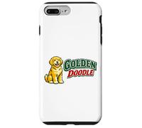 Cute Golden Doodle Vintage Retro Outdoor Hiking Dog Lovers Case for iPhone 7 Plus/8 Plus