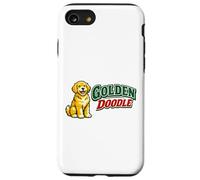 Cute Golden Doodle Vintage Retro Outdoor Hiking Dog Lovers Case for iPhone SE (2020) / 7/8