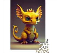Cute Golden Dragon 11 Paper Jigsaw Puzzles for Adults 1000 Piece Puzzles Rectangular Puzzle And Home Decor And Family Game 1000pcs (38x26cm)