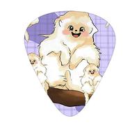 Cute golden monkey Guitar picks, thin, medium, heavy, 12 pieces, suitable for guitar, bass, electric guitar, ukulele, wear-resistant guitar picks,