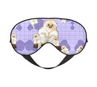 Cute Golden Monkey Print Eye Mask â€“ Comfortable Sleep Aid, Elastic Nighttime Shade, Light-Proof Blindfolds for Plane, Travel