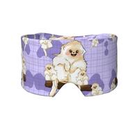 Cute Golden Monkey Printed Sleep Eye and Ear Masks (26.8Ã-4.3 inches) Suitable for Travel, Yoga, Deep Rest Indoor and Outdoor