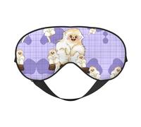 Cute Golden Monkey Soft Eye Mask Covers Blackout Sleeping Eye Mask with Elastic Strap/Headband for Men Women, Travel, Nap
