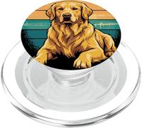 Cute Golden Retriever Lab Dog Joke Dogs Puppy Puppies PopSockets PopGrip for MagSafe
