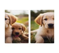 Cute Golden Retriever Puppy Passport Card Holder Travel Passport Covers Case Pu Passport Book Cover Passport Wallet Cover Case Passport Protective Cover Unisex Passport Protector, style, 20.3x13.8cm