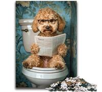 Cute Goldendoodle 2000 Pieces Jigsaw Puzzle For Adults Teens,Learning Educational Toy for Is Ideal As A Gift for The Whole Family (70X100cm)