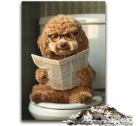 Cute Goldendoodle 2000 Pieces Jigsaw Puzzle For Adults Teens,Stress Reliever Difficult Challenge Deal As Gifts for The Whole Family (70X100cm)