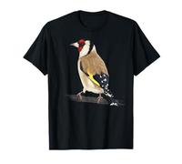 cute goldfinch Bird for lovers Birds Watching Birding T-Shirt