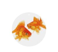 Cute Goldfish Printing 10 Pcs Air Freshener Cards,Car Scented Hanging Sheets Air Freshener Set For Car Decoration