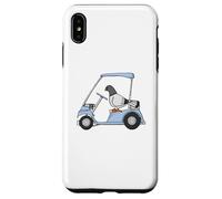 Cute Golf Cart with Bird for Golfers And Kids Case for iPhone XS Max