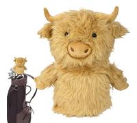 Cute Golf Head Covers, Soft Sports Accessories, Driver and Wood Headcovers for Fairway, Mallet, and Woods, Durable Protection for Outdoor Courses, Driving Range, Putting Green, Travel