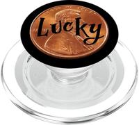 Cute Good Luck Gift - Lucky Penny PopSockets PopGrip for MagSafe