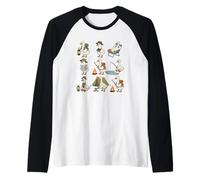 Cute Goose Camping Funny Duck Lover Outdoor Nature Adventure Raglan Baseball Tee