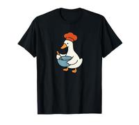 Cute Goose Cooking The Secret Recipe Funny Mom Grandma T-Shirt