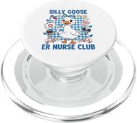 Cute Goose ER Nurse Club Medical Professional PopSockets PopGrip for MagSafe