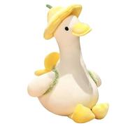 Cute Goose Plush Toy, Cartoon Goose Plush Doll Pillow, Soft And Comfortable Stuffed Animal Doll, Needle Felting Wool, Perfect For Hugging And Playing, Gifts And Decorations. (Yellow,40cm/15.7in)