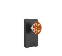 Cute Goose Pumpkin Autumn Fall Cozy Bookish Pattern Art PopSockets PopWallet for MagSafe