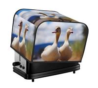 Cute Goose Toaster Dust Cover, 4 Slice Toaster Cover, Kitchen Small Appliance Protection Cover