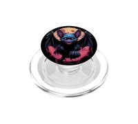 cute Gothic Bat in a Full of a Moon PopSockets PopGrip for MagSafe