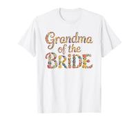 Cute Grandma of THE Bride I Do Crew Vibes Bridal in Progress T-Shirt