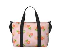 Cute Grapefruit Printed Women's Tote Bag Portable Crossbody Bag Suitable for Gym Workouts Commuting and Travel