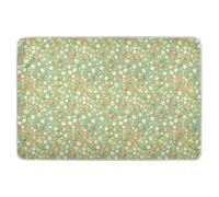 Cute Green Leaf Nuts Extra Large Resuable Changing Pad Covers Waterproof Washable Flat Crib Pads Anti-Lip Pad Liner for Kids Adults Pets 52" L x 34" W