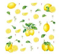 Cute Green YellowWall Art Stickers for Bedroom