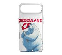 Cute Greenland Ice Bear Costume Case for iPhone Air