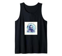 Cute Grim Reaper Reader Definitely Reading Smut Bookworm Tank Top