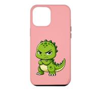Cute Grumpy Cartoon Dinosaur T-Rex Friend Case for iPhone 12 Pro Max