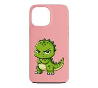 Cute Grumpy Cartoon Dinosaur T-Rex Friend Case for iPhone 13 Pro Max