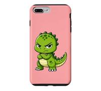 Cute Grumpy Cartoon Dinosaur T-Rex Friend Case for iPhone 7 Plus/8 Plus
