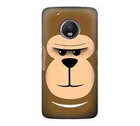 Cute Grumpy Monkey Cartoon Case Cover For Motorola Moto G5S Plus