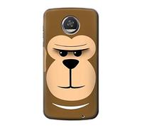 Cute Grumpy Monkey Cartoon Case Cover For Motorola Moto Z2 Play, Z2 Force