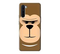 Cute Grumpy Monkey Cartoon Case Cover For OnePlus Nord