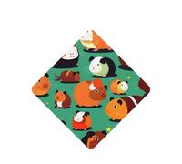 Cute Guinea Pig Printing 10 Pcs Air Freshener Cards,Car Scented Hanging Sheets Air Freshener Set For Car Decoration