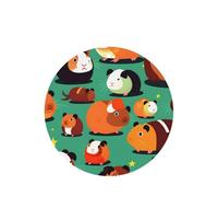 Cute Guinea Pig Printing 10 Pcs Air Freshener Cards,Car Scented Hanging Sheets Air Freshener Set For Car Decoration