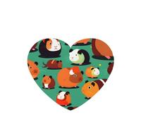 Cute Guinea Pig Printing 10 Pcs Air Freshener Cards,Car Scented Hanging Sheets Air Freshener Set For Car Decoration