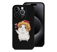 Cute Guinea Pigs Printed Phone Case Slim Hard Cellphone Protective Cover Unisex Compatible with iPhone 15/15 Plus/15 Pro/15 Pro Max
