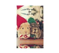 Cute Guinea Pigs Printing Comfort Waffle Kitchen Dish Towels,Super Absorbent Kitchen Dish Cloths For Drying And Cleaning