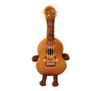 Cute Guitar Instrument Stuffed Toy | 14.96 Inches Stuffed Doll | Cotton Adorable Desktop Ornament With Soft Skin-Friendly Fabric For Bedroom Nursery Study Shelf Table Sleeping And Decoration