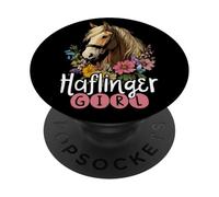 Cute Haflinger Horse Riding Horse Owner Humor Girl Women PopSockets Adhesive PopGrip